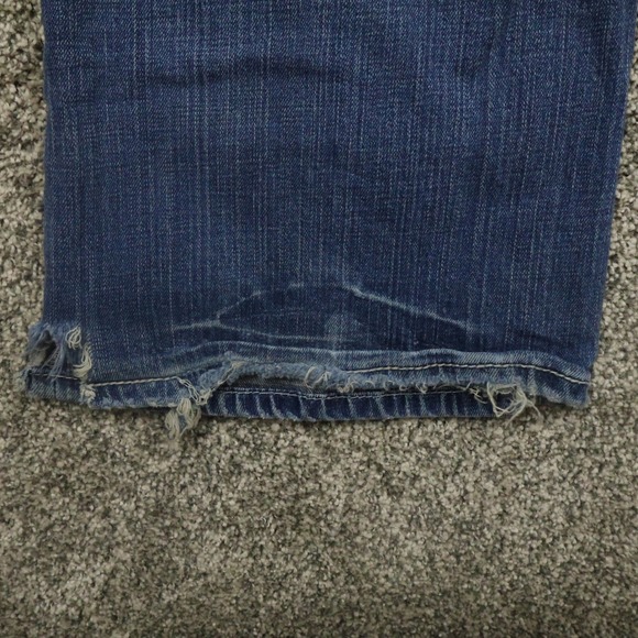 buckle Jeans mens 34X31 tyler Blue Denim Straight Leg Distressed - Picture 8 of 16